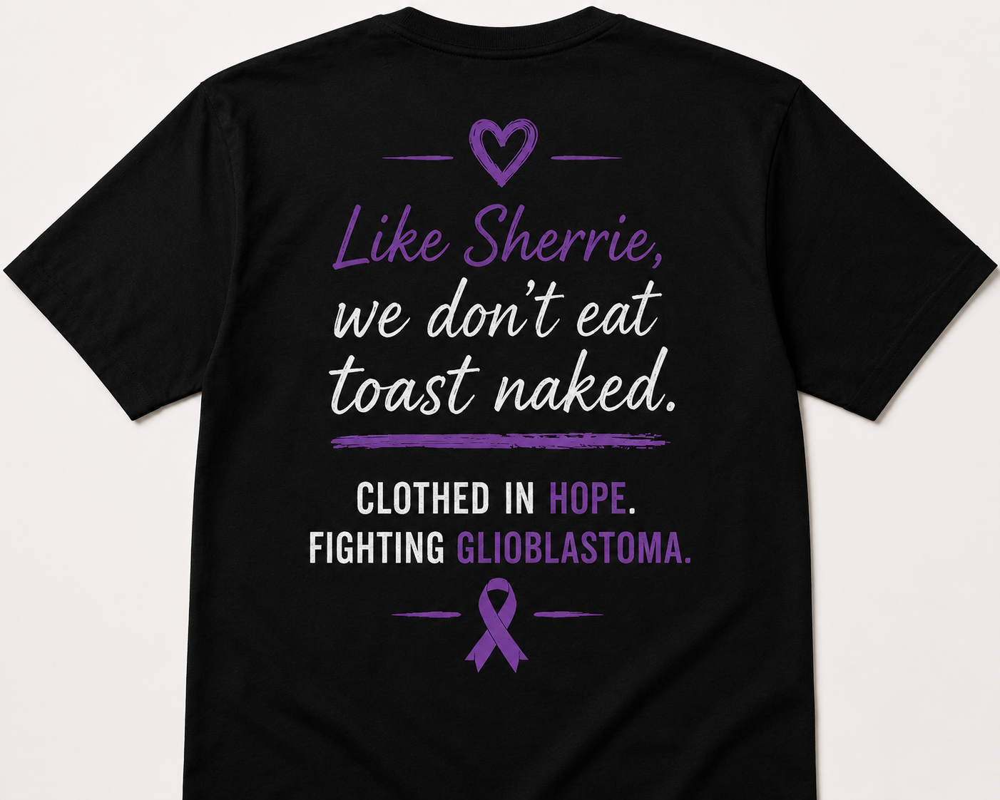 Don't Eat Toast Naked – Signature Tee