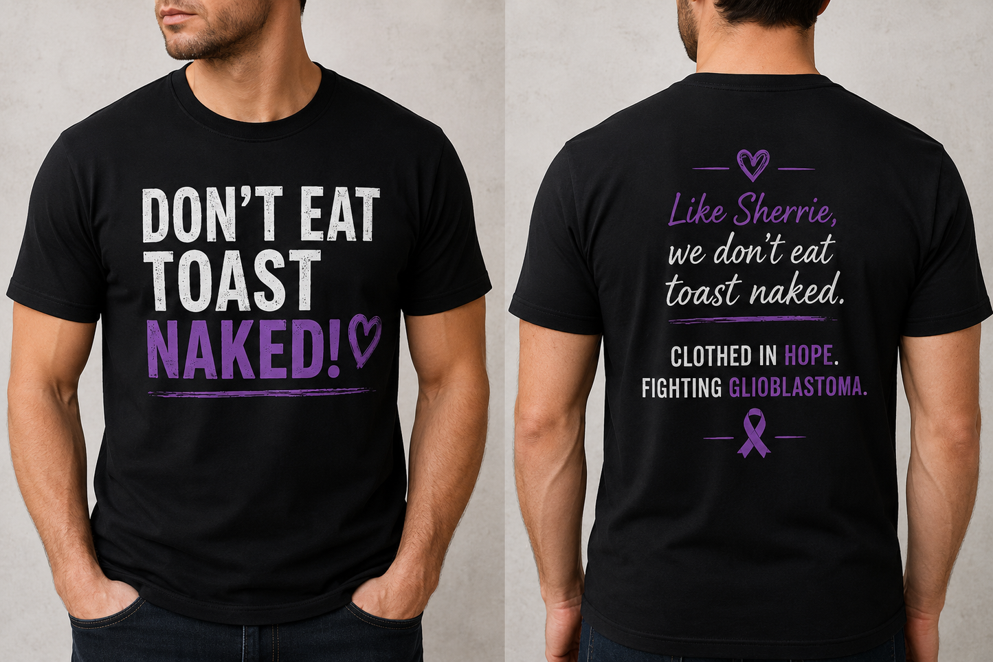 Don't Eat Toast Naked – Signature Tee